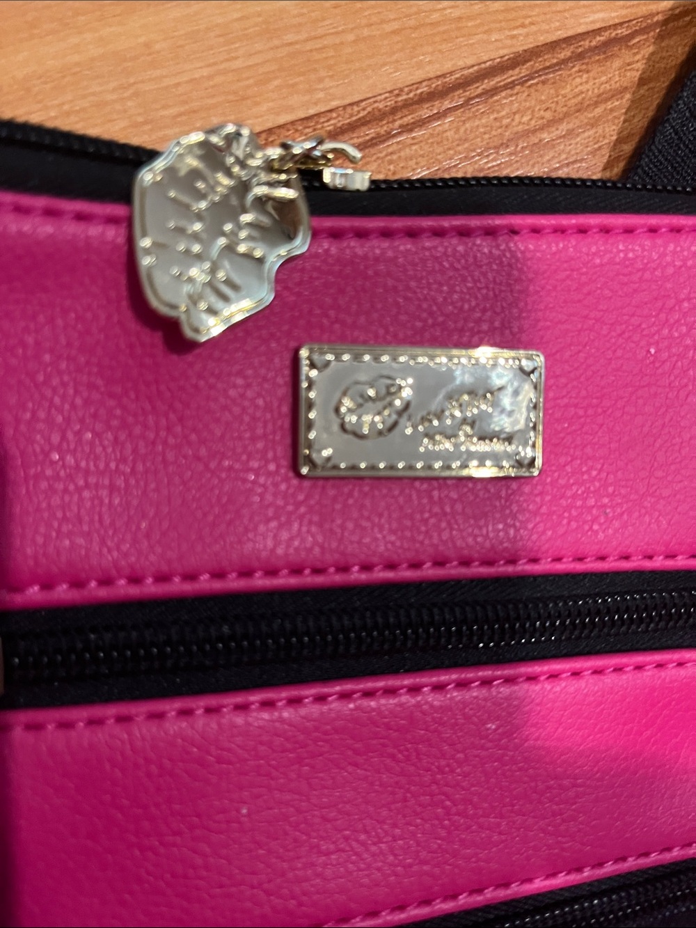 Pink Betsey Johnson Cat Crossbody Bag 🐈‍⬛💕 - Picture 4 of 6